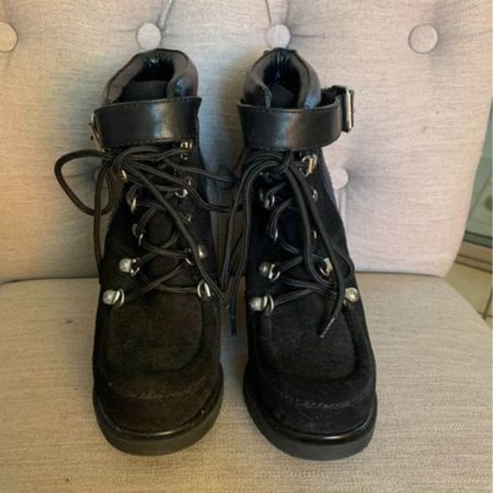 Black High Heel Boots